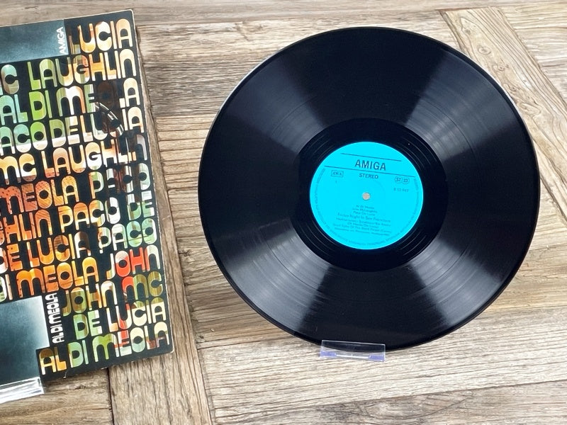 Al Di Meola, John McLaughlin & Paco de Lucía – Friday Night in San Francisco (AMIGA, DDR 1983) – Retro Fusion Jazz LP