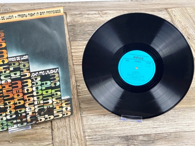 Al Di Meola, John McLaughlin & Paco de Lucía – Friday Night in San Francisco (AMIGA, DDR 1983) – Retro Fusion Jazz LP