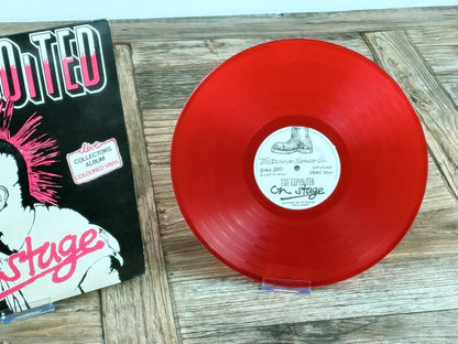 The Exploited – On Stage (Live Collector’s Album, Red Vinyl, Retro Punk LP, UK 1981)