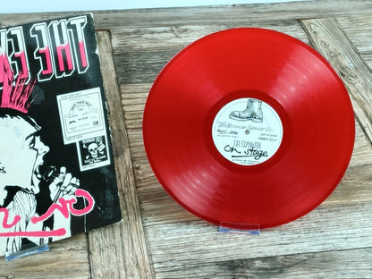 The Exploited – On Stage (Live Collector’s Album, Red Vinyl, Retro Punk LP, UK 1981)