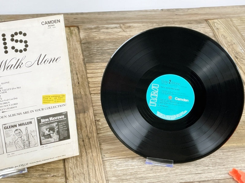 Elvis Presley – You’ll Never Walk Alone (Vintage LP, RCA Camden, Mono, UK)