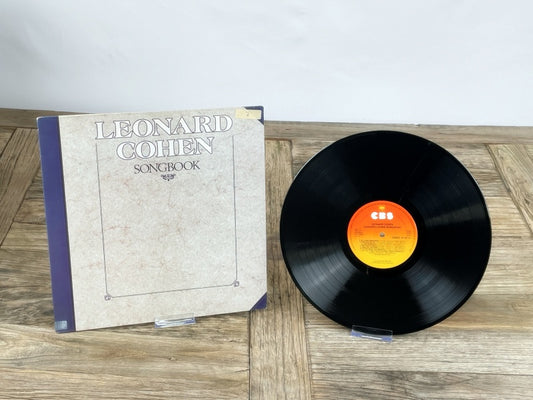 Leonard Cohen – Songbook (LP, CBS, ca. 1980s) – Vintage Folk &amp; Poetry Collection