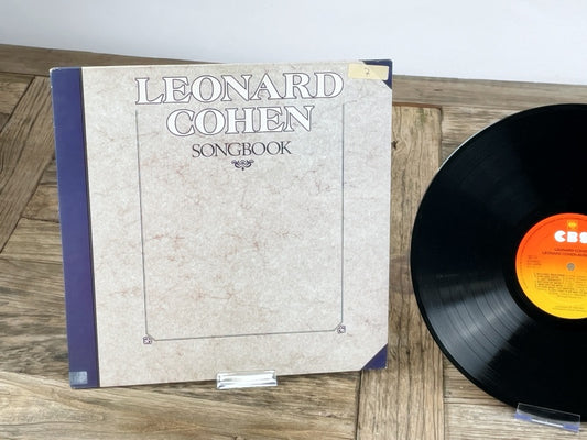 Leonard Cohen – Songbook (LP, CBS, ca. 1980s) – Vintage Folk &amp; Poetry Collection