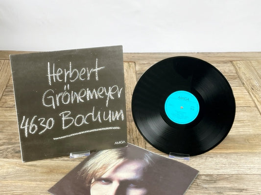 Herbert Grönemeyer – 4630 Bochum (LP, AMIGA, GDR pressing, 1984) – Cult album of German-language pop rock