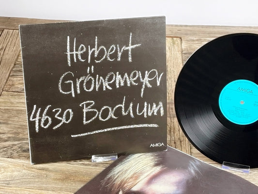 Herbert Grönemeyer – 4630 Bochum (LP, AMIGA, GDR pressing, 1984) – Cult album of German-language pop rock