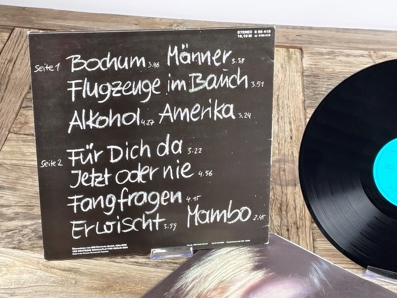 Herbert Grönemeyer – 4630 Bochum (LP, AMIGA, GDR pressing, 1984) – Cult album of German-language pop rock