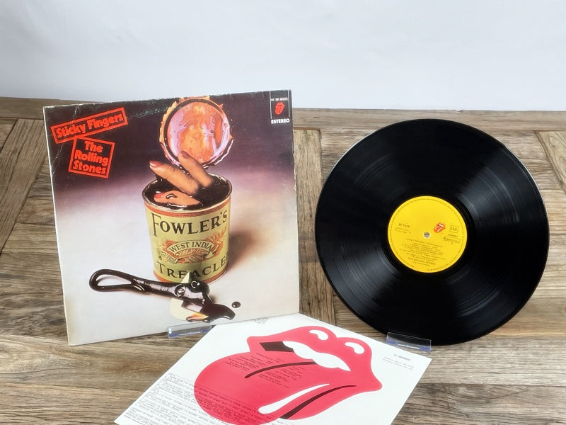 The Rolling Stones – Sticky Fingers (LP, Rolling Stones Records / EMI, Spain) – Classic rock milestone with iconic artwork