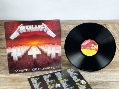 Metallica – Master of Puppets LP (1986, Roadrunner RR 9717, Music for Nations)