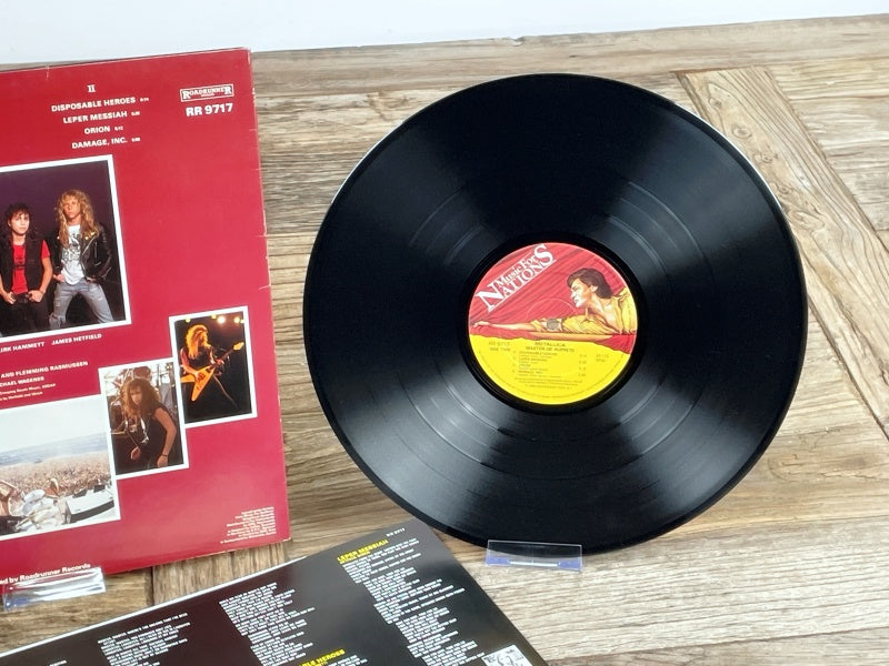 Metallica – Master of Puppets LP (1986, Roadrunner RR 9717, Music for Nations)