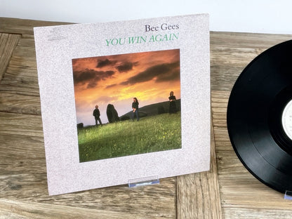 Bee Gees – You Win Again Vintage Maxi-Single (Warner Bros. 920 790-0, 1987)