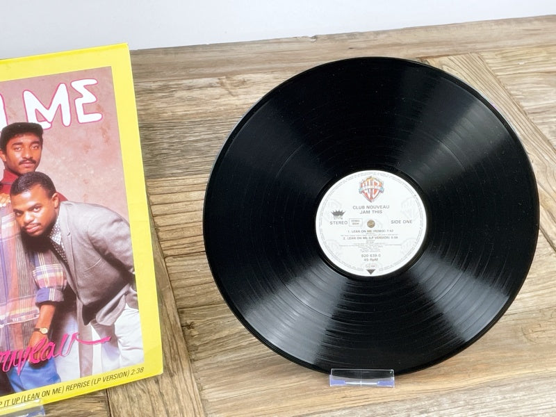 Club Nouveau – Lean On Me Retro Maxi-Single (Warner Bros. 920 649-0, 1986)