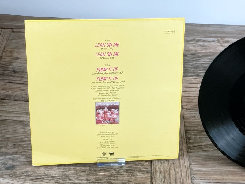 Club Nouveau – Lean On Me Retro Maxi-Single (Warner Bros. 920 649-0, 1986)