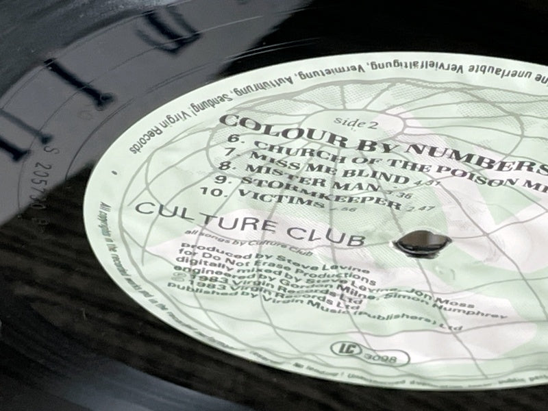 Culture Club – Color by Numbers Vintage LP (Virgin 205 302, 1983)