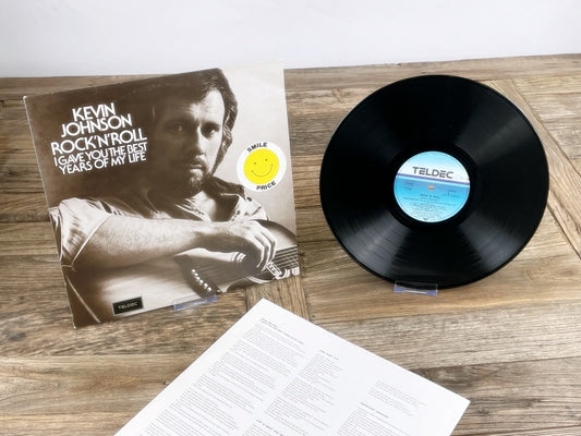 Kevin Johnson – Rock 'n Roll (I Gave You the Best Years of My Life) Vintage LP (Teldec / Good Time Records, circa late 1970s)