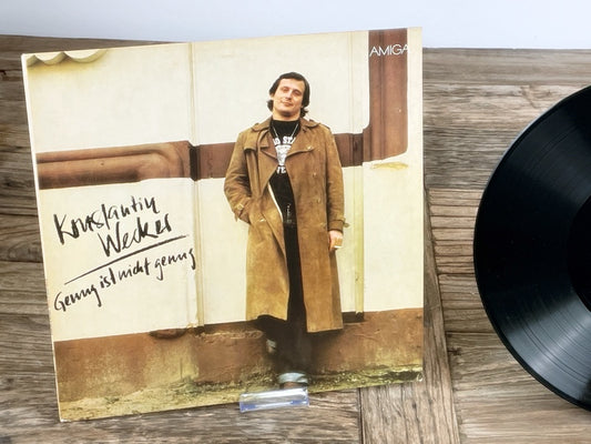 Konstantin Wecker – Enough is not enough (AMIGA, GDR pressing, 1983) – Vintage LP Vinyl
