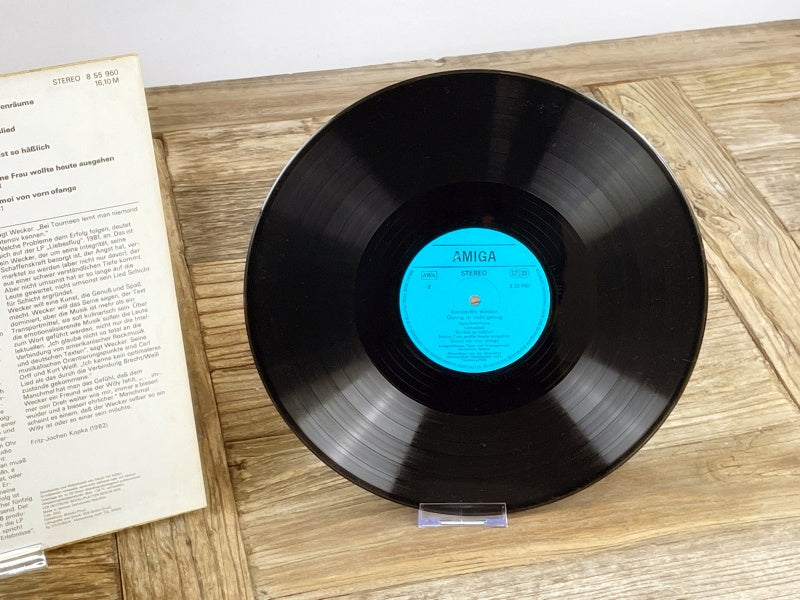 Konstantin Wecker – Enough is not enough (AMIGA, GDR pressing, 1983) – Vintage LP Vinyl