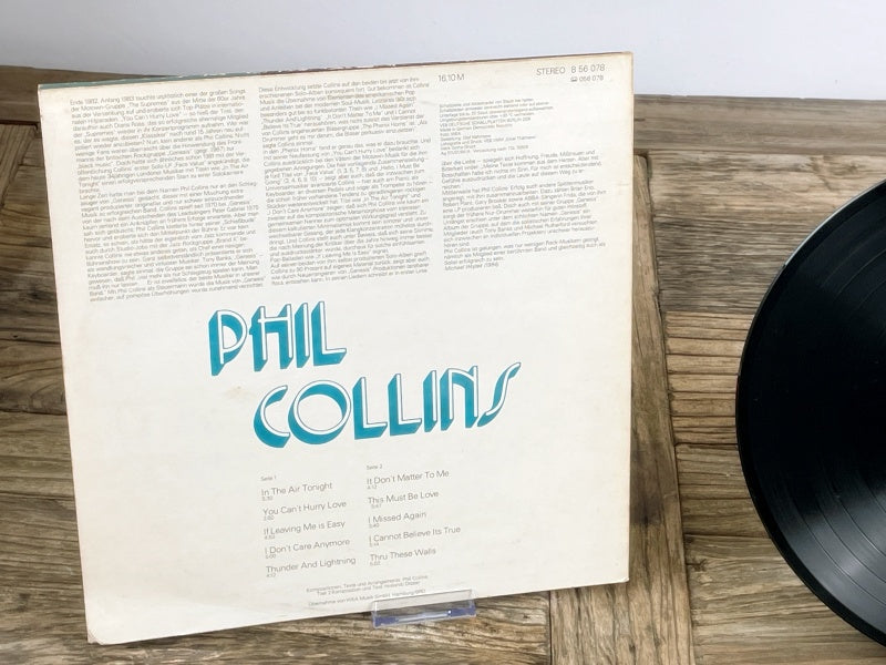 Phil Collins – Phil Collins (AMIGA, DDR-Pressung, 1985) – Vintage LP Vinyl