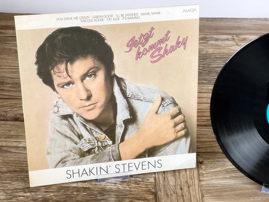 Shakin' Stevens – Now Comes Shaky (AMIGA, GDR pressing, 1983) – Vintage LP Vinyl