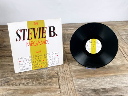 Stevie B. – The Megamix (BCM Records 12402, 1990) – Retro 12" Vinyl