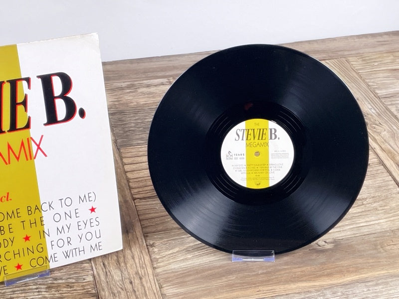 Stevie B. – The Megamix (BCM Records 12402, 1990) – Retro 12" Vinyl