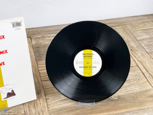 Stevie B. – The Megamix (BCM Records 12402, 1990) – Retro 12" Vinyl