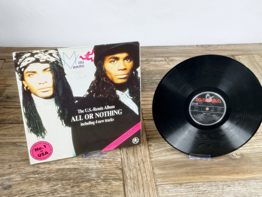 Milli Vanilli – All Or Nothing Vintage LP (Hansa 209 978, 1989)