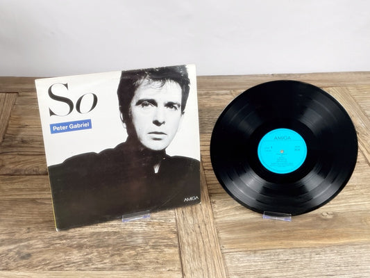 Peter Gabriel – So Vintage LP (AMIGA 8 56 353, GDR pressing, ca. 1987)