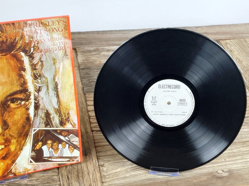 Danny Mirror &amp; The Jordanaires – 50 × The King (Electrecord 1980s) Retro LP – Elvis Presley Tribute