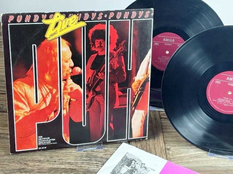 Puhdys – Live (Amiga 1979) Vintage GDR Double LP
