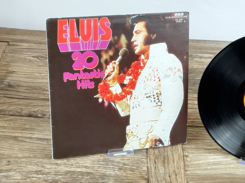 Elvis Presley - 20 Fantastic Hits (RCA Victor, circa 1974) Vintage Compilation LP - Club Special Edition