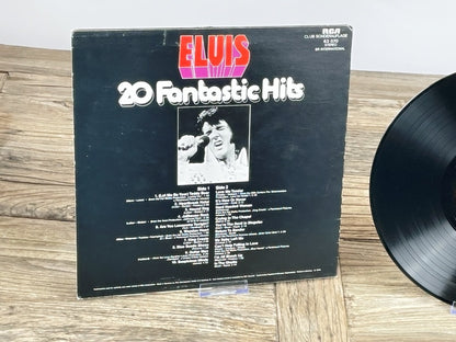 Elvis Presley - 20 Fantastic Hits (RCA Victor, circa 1974) Vintage Compilation LP - Club Special Edition