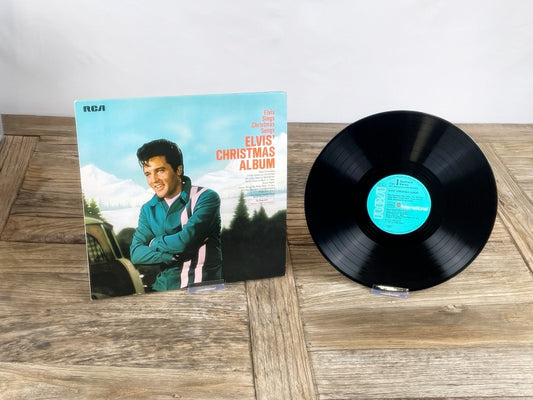 Elvis Presley - Elvis' Christmas Album (RCA International, ca. 1970s) Vintage Reissue LP