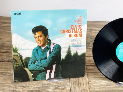Elvis Presley - Elvis' Christmas Album (RCA International, ca. 1970s) Vintage Reissue LP