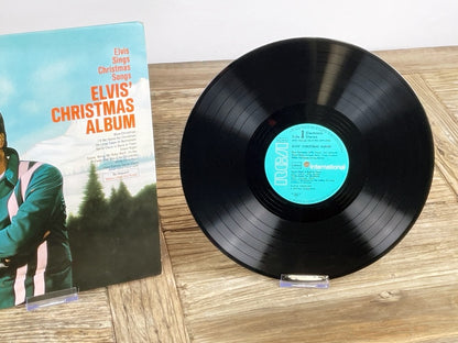 Elvis Presley - Elvis' Christmas Album (RCA International, ca. 1970s) Vintage Reissue LP