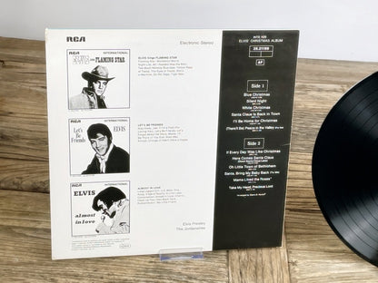 Elvis Presley - Elvis' Christmas Album (RCA International, ca. 1970s) Vintage Reissue LP