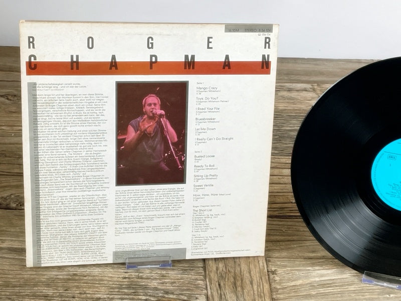 Roger Chapman – Roger Chapman (Amiga, 1986) Vintage LP – East German pressing