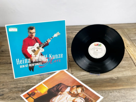 Heinz Rudolf Kunze – Dein ist mein ganzes Herz (WEA, 1985) Vintage LP – German Pop-Rock Classics Pressing