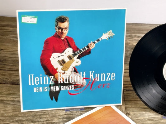 Heinz Rudolf Kunze – Dein ist mein ganzes Herz (WEA, 1985) Vintage LP – German Pop-Rock Classics Pressing