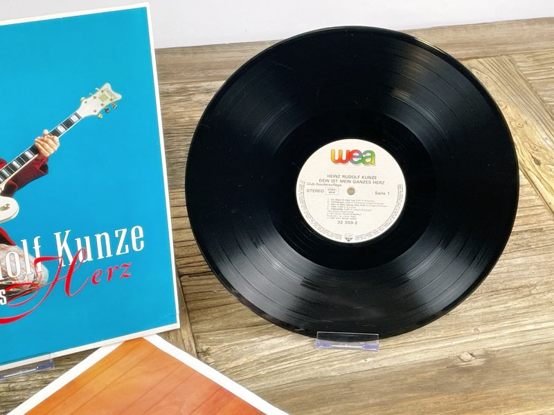 Heinz Rudolf Kunze – Dein ist mein ganzes Herz (WEA, 1985) Vintage LP – German Pop-Rock Classics Pressing