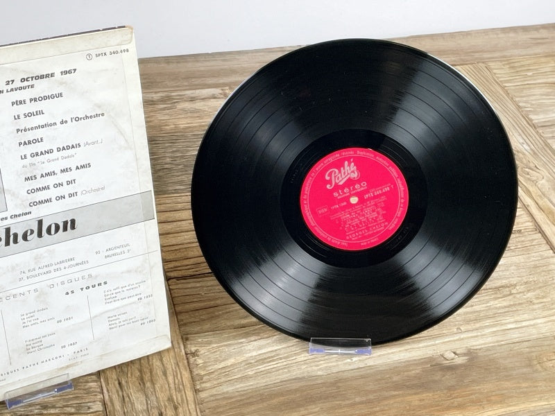 Georges Chelon – Bobino ’67 (Pathé / EMI, 1967) Vintage LP – Französische Originalpressung