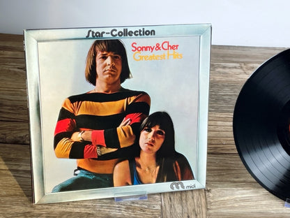 Sonny & Cher – Greatest Hits Retro LP (midi / Star-Collection, Germany 1972)