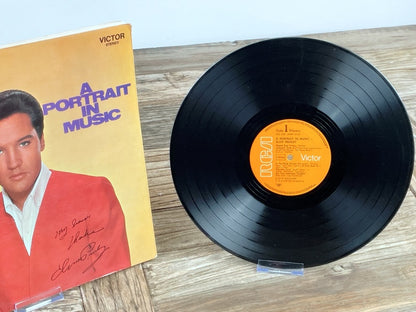 Elvis Presley – A Portrait in Music Vintage LP (RCA Victor, Germany 1972)