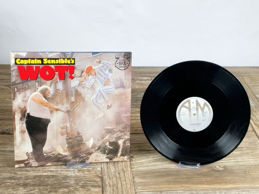 Captain Sensible – Wot! Vintage Maxi-Single (A&M Records, Germany 1982)