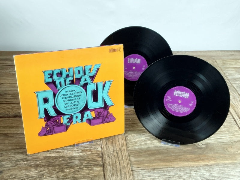 Various Artists – Echoes of a Rock Era Vintage 2LP (Bellaphon, Germany 1977)
