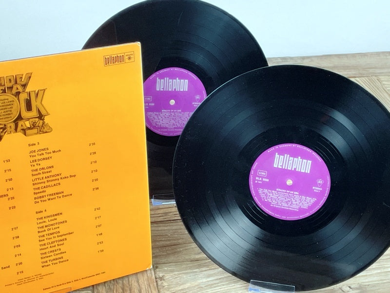 Various Artists – Echoes of a Rock Era Vintage 2LP (Bellaphon, Germany 1977)