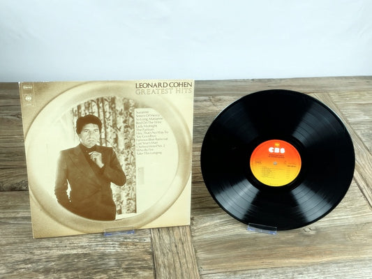 Leonard Cohen – Greatest Hits Vintage LP (CBS, Germany 1975)