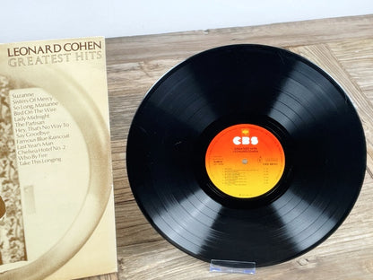 Leonard Cohen – Greatest Hits Vintage LP (CBS, Germany 1975)