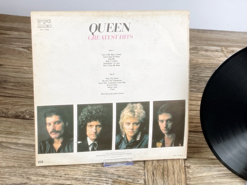 Queen – Greatest Hits Vintage LP (Balkanton, Bulgaria ca. 1982)
