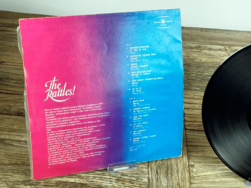 The Rattles - The Rattles! Vintage LP (Muza, Poland 1970s)