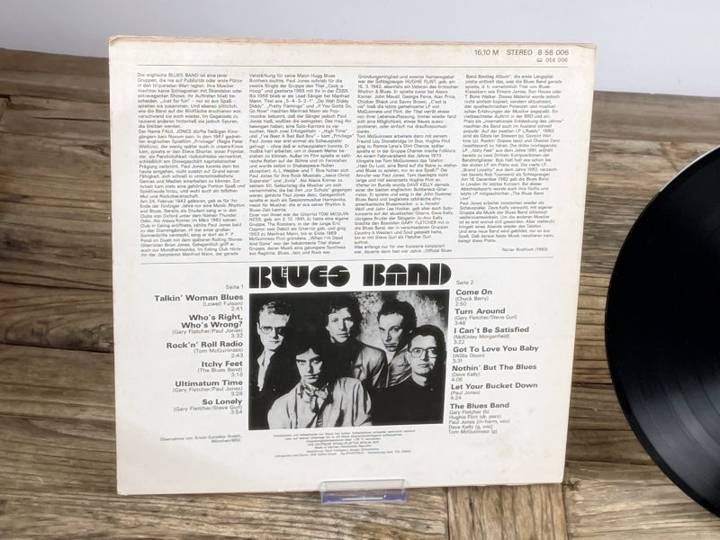 The Blues Band – The Blues Band Vintage LP (AMIGA, 1981)